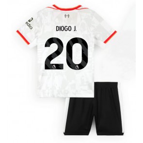 Liverpool Diogo Jota #20 Dětské Alternativní dres komplet 2024-25 Krátký Rukáv (+ trenýrky)